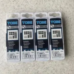 未開封 TOBE 自転車 パンク修理キット 4個セット タイヤレバー パッチ付のサムネイル