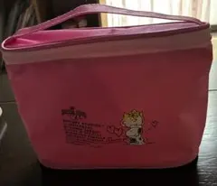 スヌーピー ポーチ ピンク