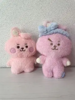 【BT21 COOKY】ぬいぐるみ2体セット