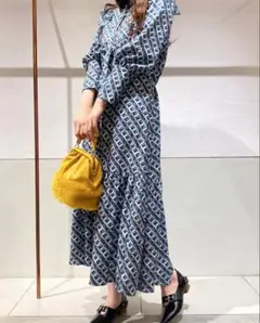 FURFUR 幾何柄 ワンピース 即購入可