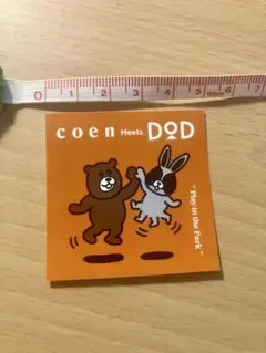 【非売品】coen Meets DOD コラボ 限定 ステッカー キャンプのサムネイル