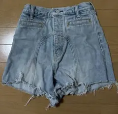 SLY JEANS ライトブルー デニムショートパンツ