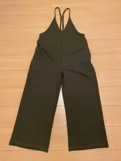 サロペット オールインワン カーキ