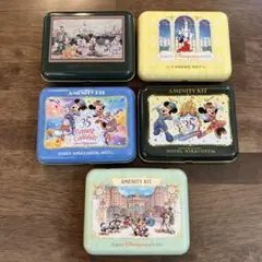 東京ディズニーリゾート アメニティキット 缶ケース 5種セット