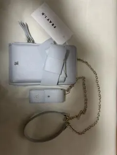 FRAY I.D リボンマルチショルダー　ライトブルー