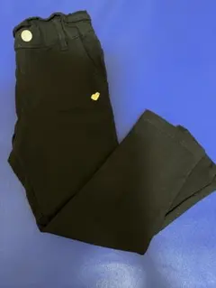 après les cours ブラック ロングパンツ