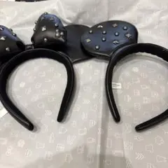 ディズニー カチューシャ ブラック スタッズ ペアセットのサムネイル