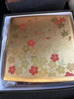 金沢箔 重箱 桜 紅葉 漆器 伝統工芸品