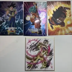 ドラゴンボール ポストカードアートカードセット色紙