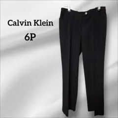 Calvin Klein 黒 スラックス 6P モダンフィット