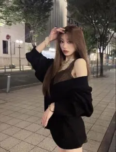 アベイル　shoko ニット　キャミ　セット