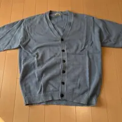 【古着】80s〜90sL.L.Bean ライトブルー カーディガン XLT