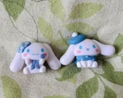 シナモロール　マイカラーフィギュア　アイスブルー　ネモフィラブルー　ガチャ