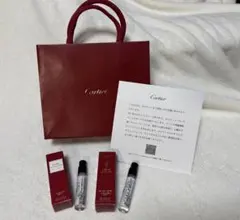 Cartier 香水サンプル2種セット ラ パンテール/ルール ディアファン