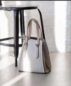 スペ軽　2WAY ハンドバッグ ショルダーバッグ バイカラー　グローバルワークのサムネイル