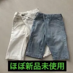 【ほぼ新品未使用】ブランシェス デニムパンツ 90 ２枚セット