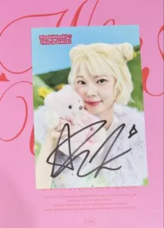 UNIS コトコ　サイン　ファンミ　ポストカード