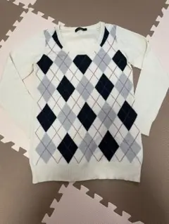 PAGEBOY アーガイル柄ニット