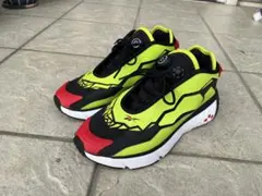 ほぼ新品❗️Reebok スポーツシューズ ネオンイエロー　スニーカー