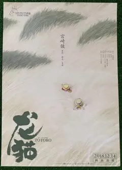 【非売品】ジブリ　となりのトトロ 中国版C ポスター　宮崎駿のサムネイル