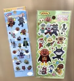 それいけ！アンパンマン　透明シール　デコレーションシール　貼ってはがせる