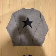 グレー オーバーサイズ セーター 冬服 SHEIN