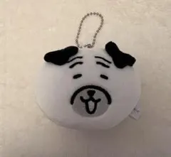 ナガノキャラクターズ もっちるフェイスマスコット パグ ぬいぐるみ マスコット