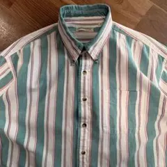 ⭐️90s⭐️ST. JOHN’S BAY ボタンダウンシャツ XL ストライプのサムネイル
