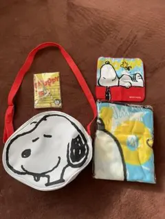 スヌーピー　ショルダー バッグ&グッズセット