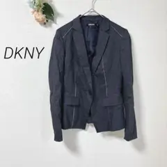 522 DKNY ダナキャラン テーラードジャケット 肩パット シンプルのサムネイル