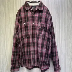 BEAMS HEART ネルシャツ Lサイズ