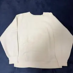 80s チャンピオンリバースウィーブトリコタグ 目無　ホワイト