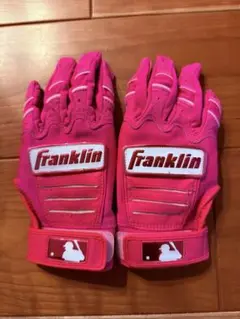 Franklin バッティング用手袋 ピンク
