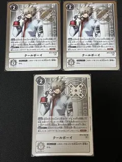 デジモンカードゲーム　クールボーイ　BT9 3枚
