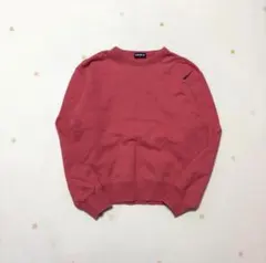 希少 old uniqlo ピンク スウェットトレーナー 紺タグ 短丈 y2k