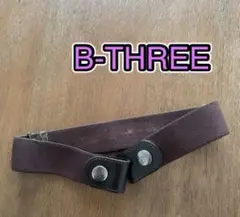 [B-THREE]ストレッチゴムベルト