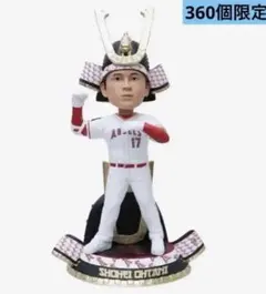 【大谷翔平】 2023年本塁打王 ホームラン兜 ボブルヘッド360個限定 新品のサムネイル