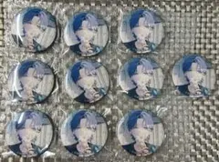 プロセカ　青柳冬弥　 グリッター缶バッジ　10A 10個