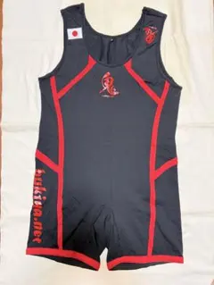 美品　鬼シングレット IPF公認 つりパン リフティングスーツ　XL