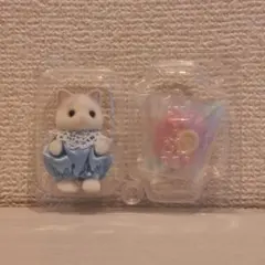 シルバニアファミリー 赤ちゃんお花畑のおともだちシリーズ 2ラテネコの赤ちゃん