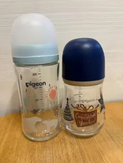 Pigeon 母乳実感240ml 160ml 2本セット（乳首なし）