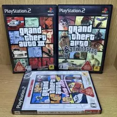 ps2 グランドセフトオート3/バイスシティ/サンアンドレアス