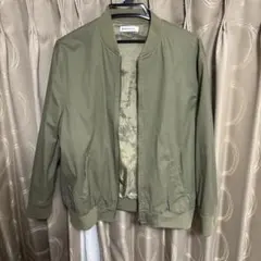 オリーブグリーン MA-1ジャケット バックレースアップ