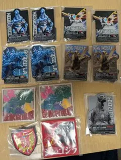 ゴジラ 怪獣乱舞 一番くじ　f賞 h賞　ACLLECT ラバー雑貨