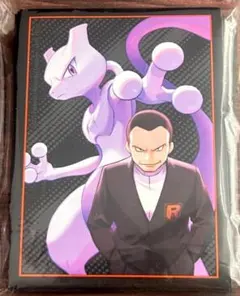 【新品・匿名】海外限定 サカキ & ミュウツー デッキシールド スリーブ 65枚