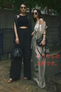 【新品 タグ付き】ANDREA & Co AUBREY ベスト ジレ 黒 新品 タグ付き】ANDREA & Co AUBREY ベスト ジレ 黒