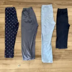 UNIQLO ユニクロ　レギンス　パンツ　110-120 ４本セット