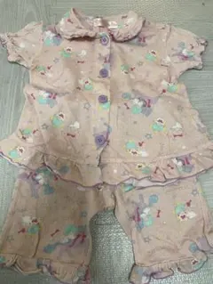 Little Twin Stars パジャマ セットアップ ピンクのサムネイル