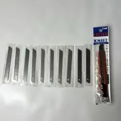 KAI カッターナイフ と替刃10枚セットのサムネイル