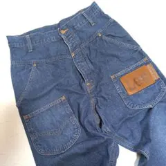 b1624【Lee】メルシーボーグー　別注コラボ　サルエルデニムパンツ　後ろ前 美品 メルシーボークー Lee コラボ 後ろ前サルエルデニムパンツ